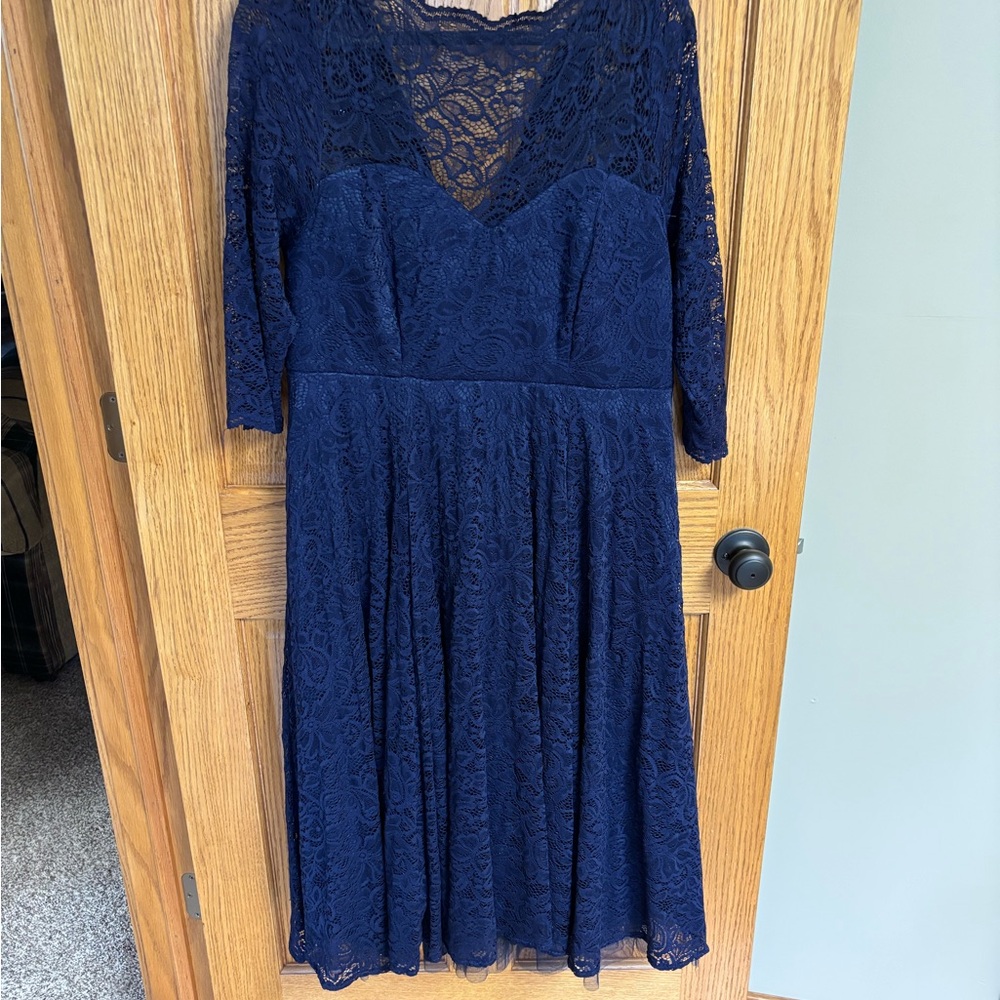 Torrid elegant lace dress.